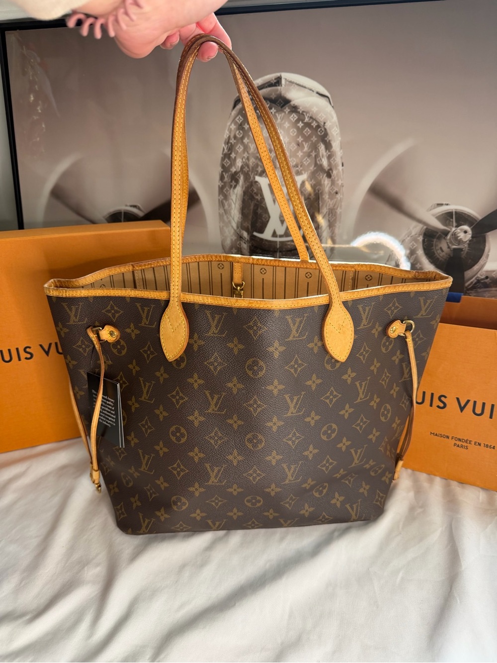 Louis Vuitton Monogram Neverful MM